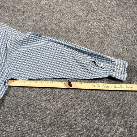 Vintage Polo Ralph Lauren Mens XL Blake Long Sleeve Oxford Shirt Hong Kong Made - Picture 9 of 9